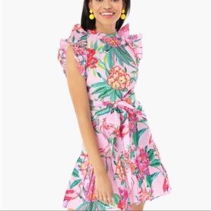 Banjanan pink floral dress